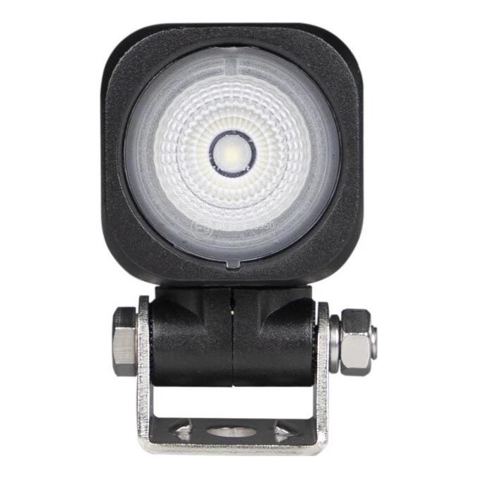 LED Reflektorska svjetiljka za automobil BLACK LED/10W/10-30V IP69 5700K uglast