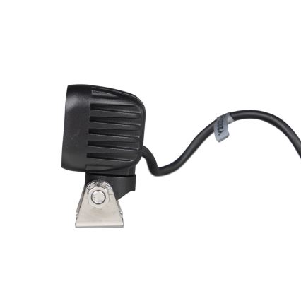 LED Reflektorska svjetiljka za automobil BLACK LED/10W/10-30V IP69 5700K uglast