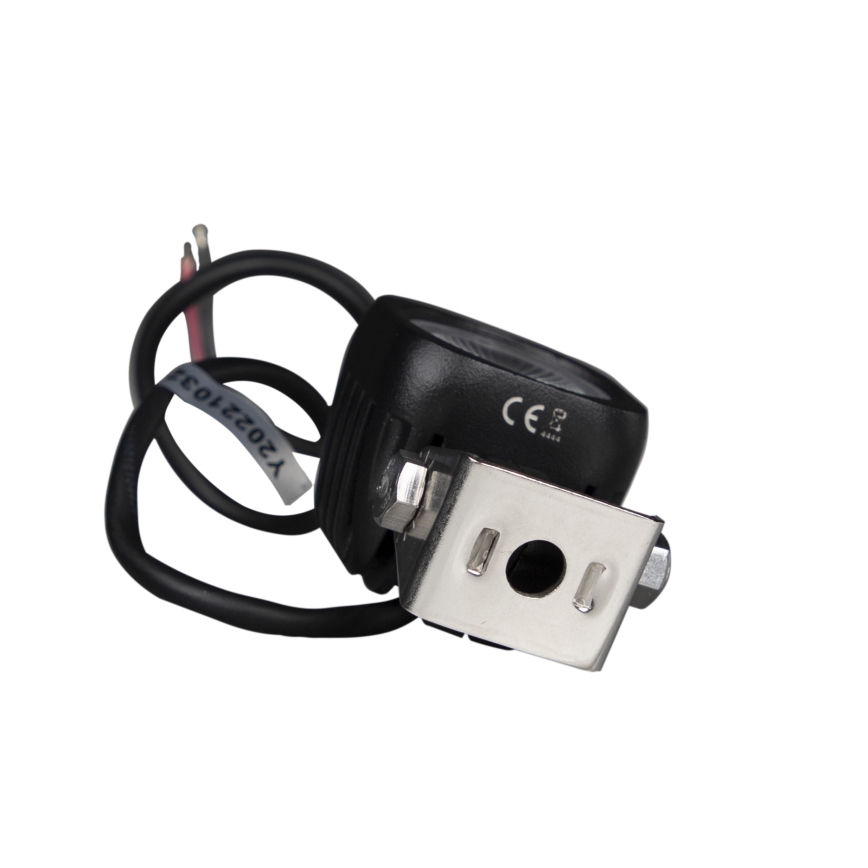 LED Reflektorska svjetiljka za automobil BLACK LED/10W/10-30V IP69 5700K uglast