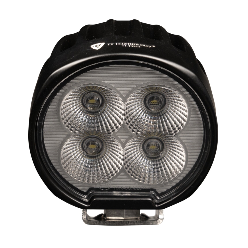 LED Reflektorska svjetiljka za automobil BLACK LED/40W/10-30V IP69 5700K okrugli