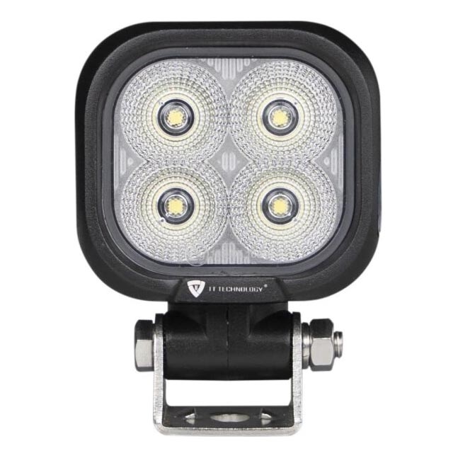 LED Reflektorska svjetiljka za automobil BLACK LED/40W/10-30V IP69 5700K uglast