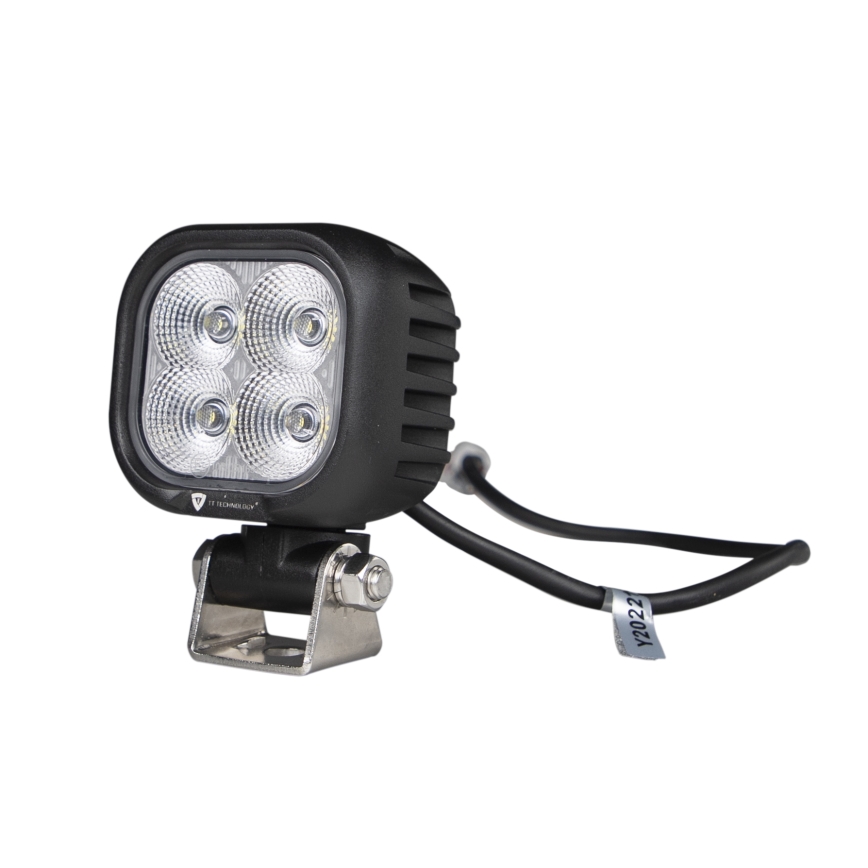 LED Reflektorska svjetiljka za automobil BLACK LED/40W/10-30V IP69 5700K uglast