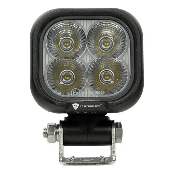 LED Reflektorska svjetiljka za automobil BLACK LED/40W/10-30V IP69 5700K uglast