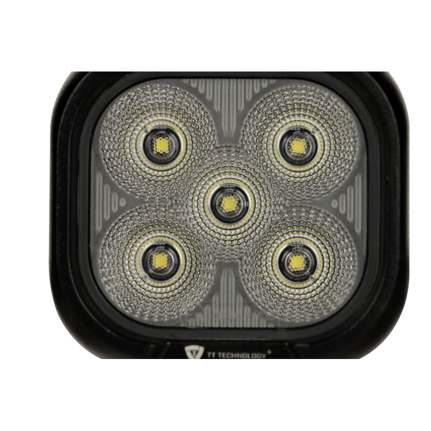 LED Reflektorska svjetiljka za automobil BLACK LED/50W/10-30V IP69 5700K uglast
