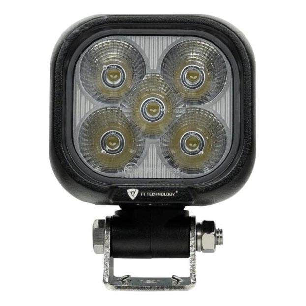 LED Reflektorska svjetiljka za automobil BLACK LED/50W/10-30V IP69 5700K uglast