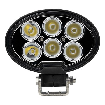 LED Reflektorska svjetiljka za automobil BLACK LED/60W/10-30V IP69 5700K ovalno