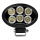 LED Reflektorska svjetiljka za automobil BLACK LED/60W/10-30V IP69 5700K ovalno