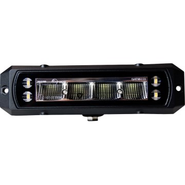 LED Reflektorska svjetiljka za automobil DUO BLACK LED/32W/9-36V IP69 6000K pravokutni