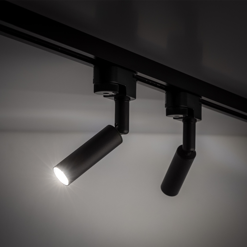 LED Reflektorska svjetiljka za 1-fazni tračni sustav LAGOS 1xG9/3W/230V crna