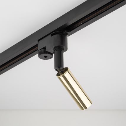 LED Reflektorska svjetiljka za 1-fazni tračni sustav LAGOS 1xG9/3W/230V zlatna/crna