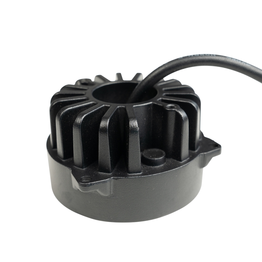 LED Reflektorska svjetiljka za traktor BLACK LED/20W/10-30V IP69 5700K okrugli