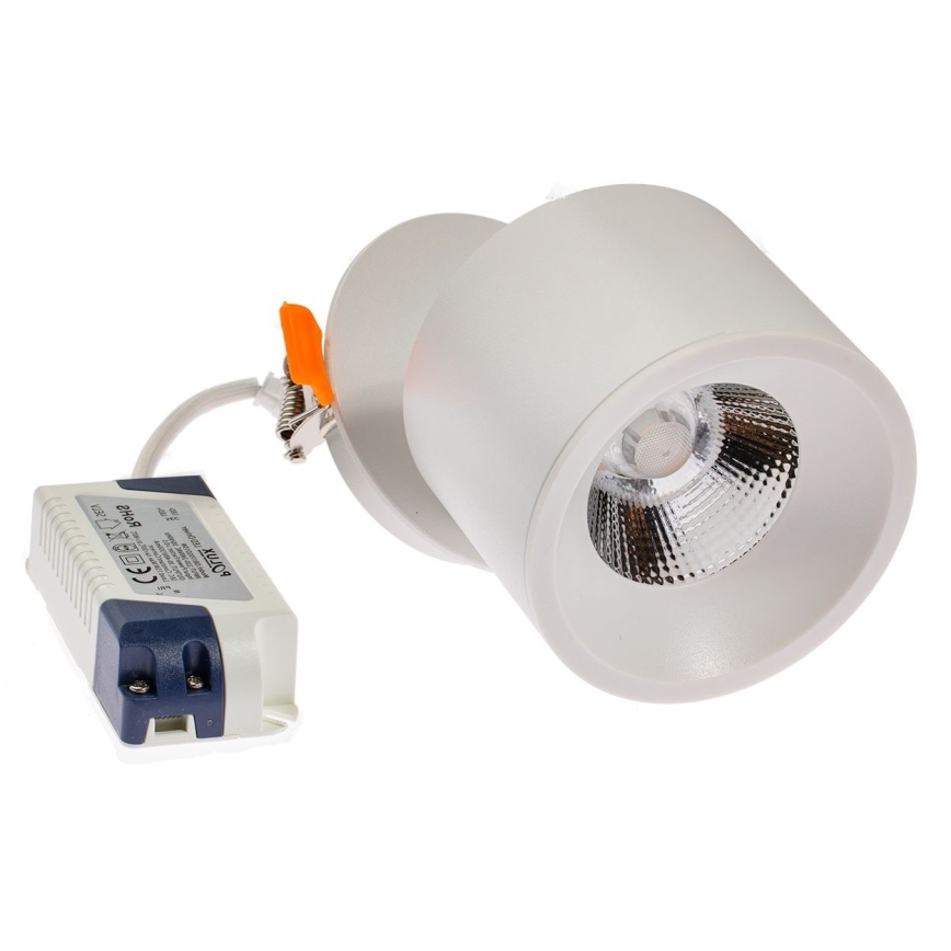 LED Reflektorska uvučena svjetiljka HARON 1xLED/15W/230V bijela