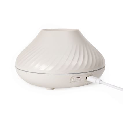 LED RGB Aroma difuzor s imitacijom plamena LED/6,5W/5V 130ml bijela