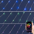LED RGB božićni svjetlosni lanac s mogućnošću prigušenja 200xLED/29 funkcija 20,4m