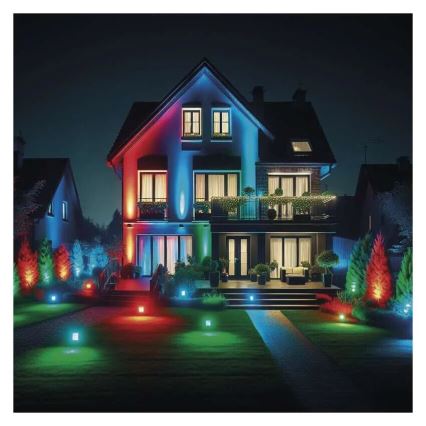 LED RGB+CCT Prigušivi reflektor GoSmart LED/20W/230V 3000-6500K IP65 Wi-Fi Tuya