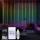 LED RGB Dimabilni božićni zavjesa WIZARD 300xLED/USB 3x3m + daljinski upravljač