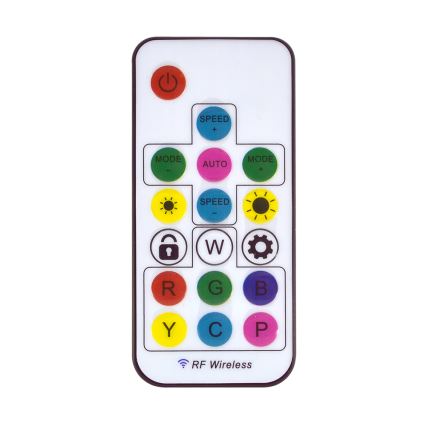 LED RGB Dimabilna traka MAGIC 5 m LED/24W/230V + daljinski upravljač