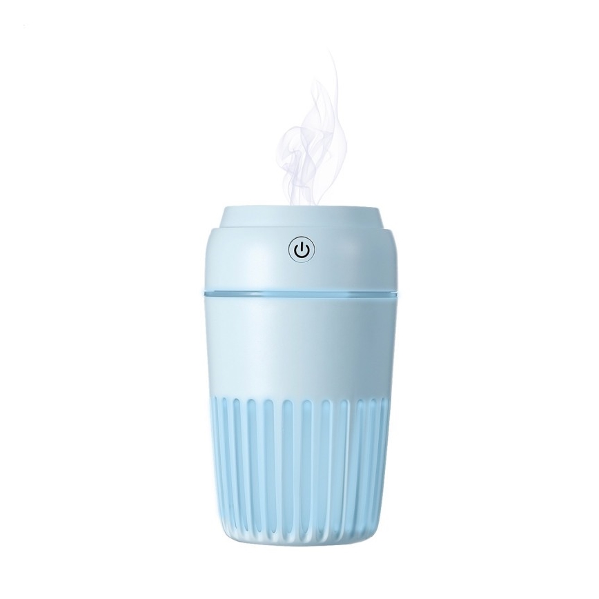 LED RGB Ovlaživač zraka 300 ml LED/2W/5V plava