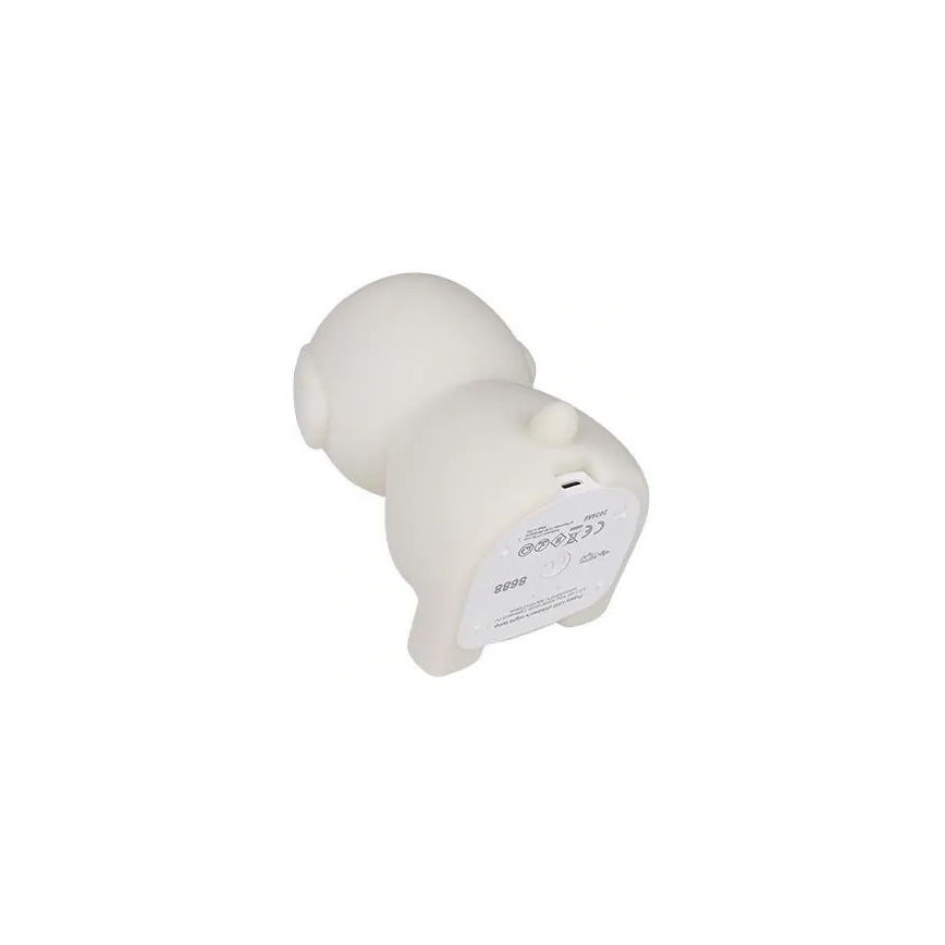 LED RGBW Prigušivo punjivo dječje noćno svjetlo LED/2,5W/5V 3000K 1200 mAh pas