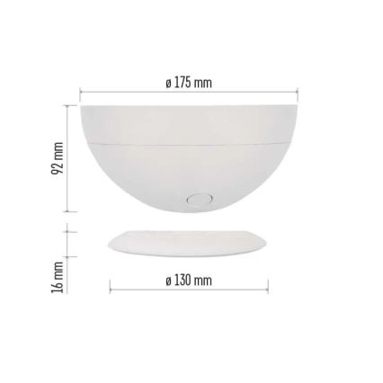 LED RGB Prigušiva stolna lampa GoSmart LED/7W/230V Wi-Fi bijela