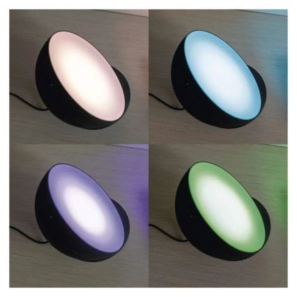LED RGB Prigušiva stolna lampa GoSmart LED/7W/230V Wi-Fi crna