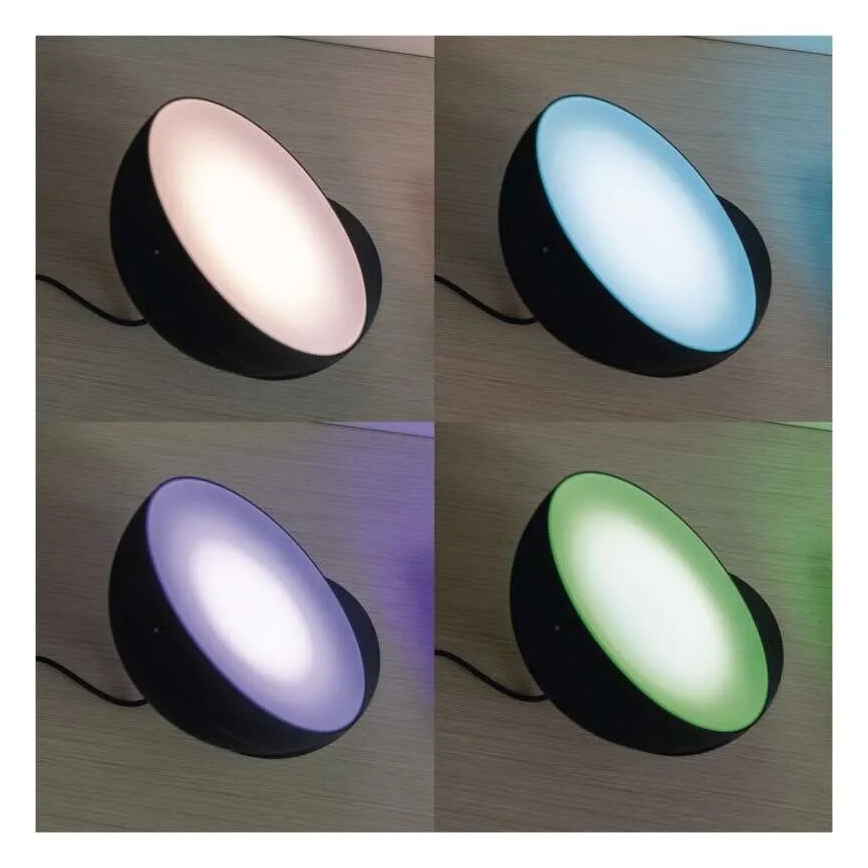LED RGB Prigušiva stolna lampa GoSmart LED/7W/230V Wi-Fi crna