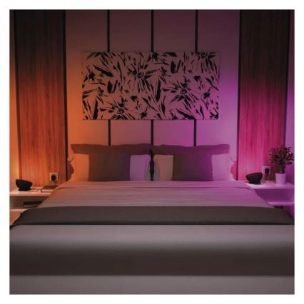 LED RGB Prigušiva stolna lampa GoSmart LED/7W/230V Wi-Fi crna