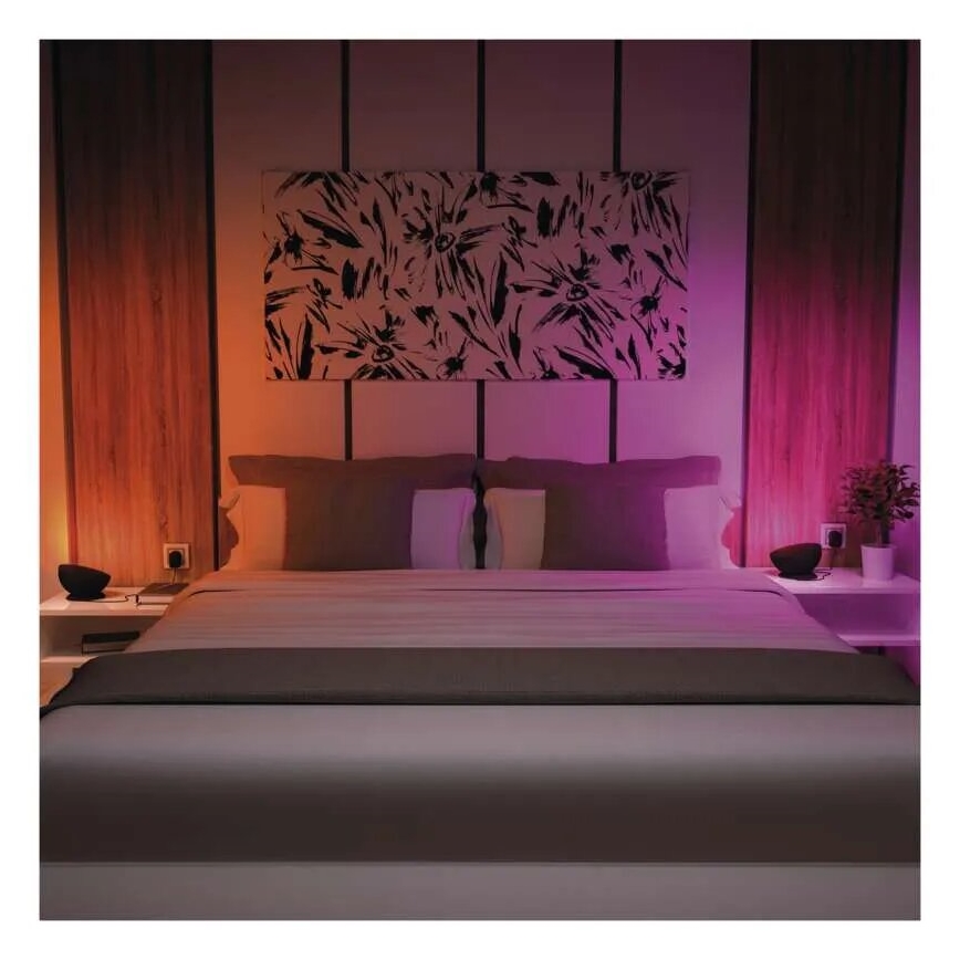 LED RGB Prigušiva stolna lampa GoSmart LED/7W/230V Wi-Fi crna