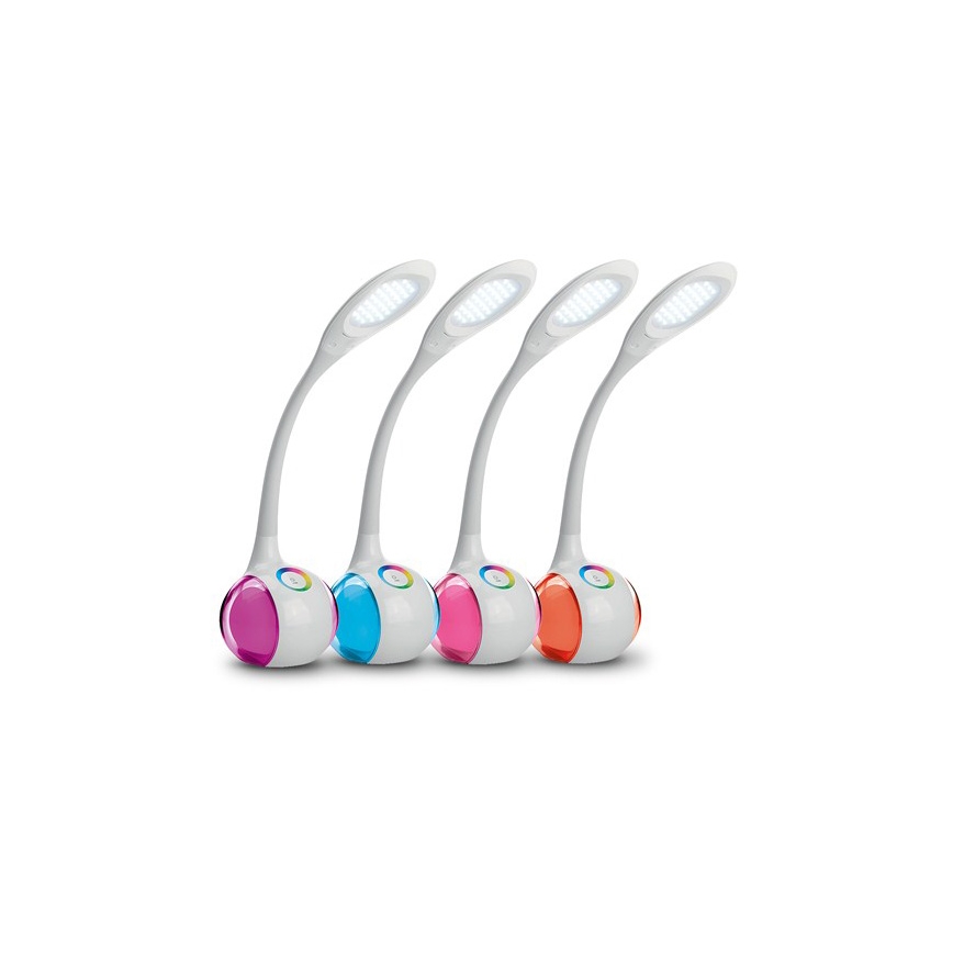 LED RGB Prigušiva stolna lampa LED/7W/230V bijela