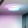LED RGB Prigušiva stropna svjetiljka FLOCO LED/30W/230V 3000-6500K + RGB/6W pr. 40cm + daljinski upravljač