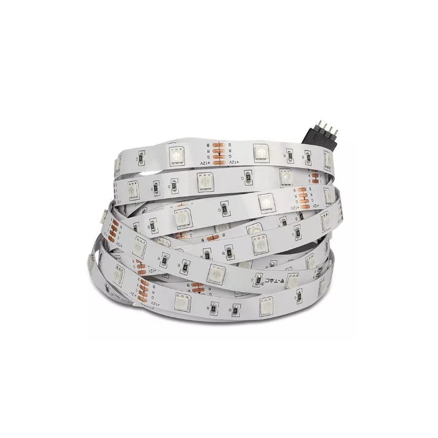 LED RGB Prigušiva traka 2x5m LED/4,8W/230V + DU