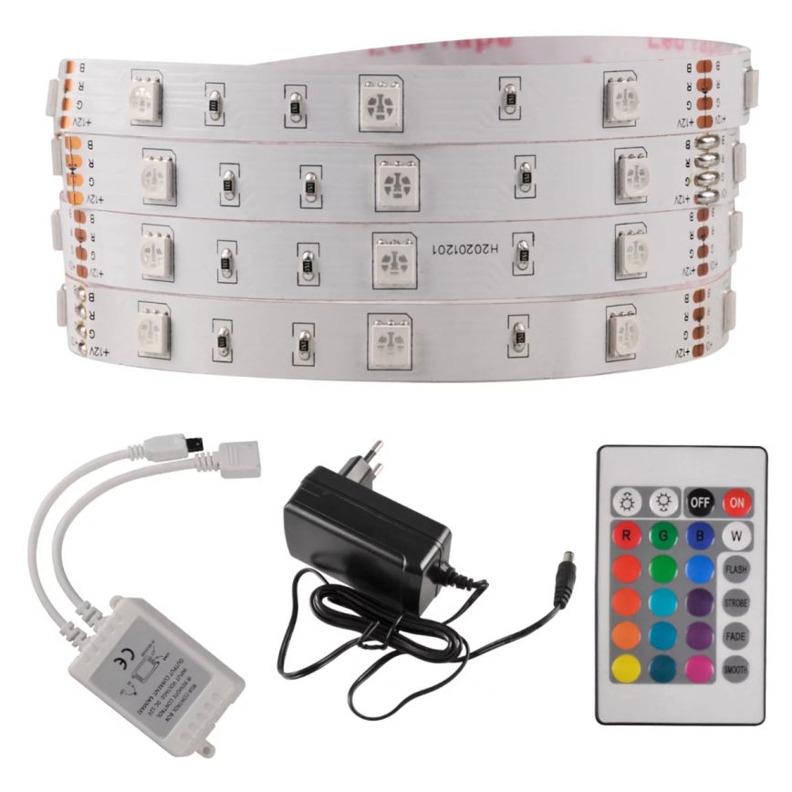 LED RGB Prigušiva traka 5m LED/18W/12V IP20 + DU