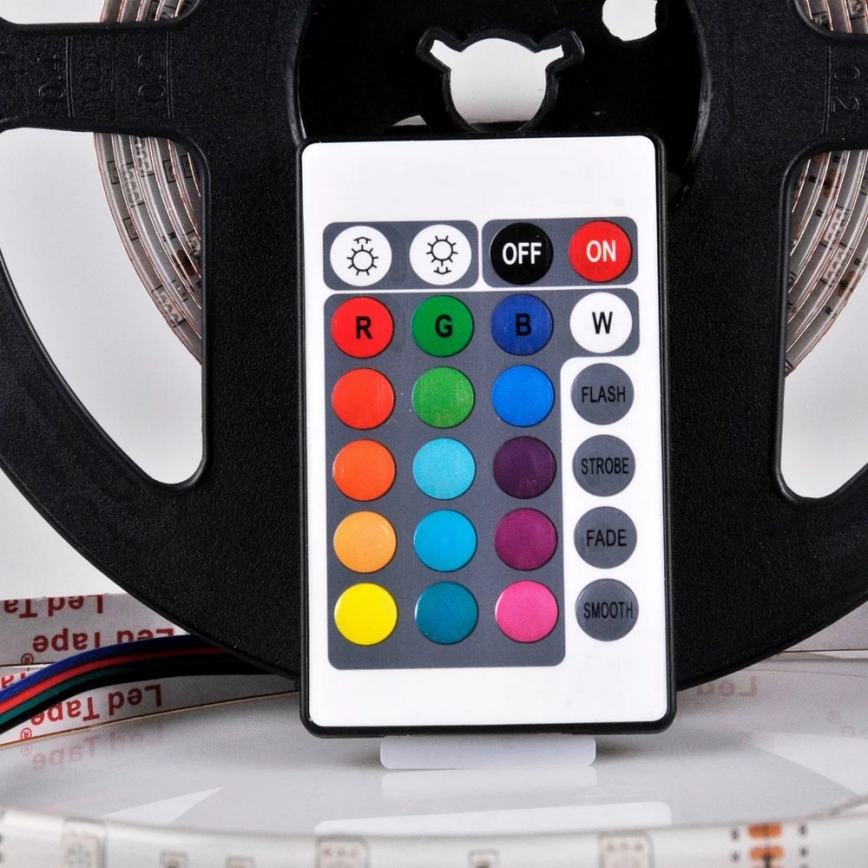 LED RGB Prigušiva traka 5m LED/18W/12V IP20 + DU