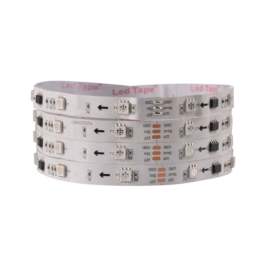 LED RGB Prigušiva traka MAGIC 2 m LED/12W/230V + DU