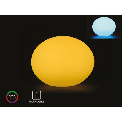 LED RGB Prigušiva vanjska lampa LED/1W/230V 20cm IP67 + DU