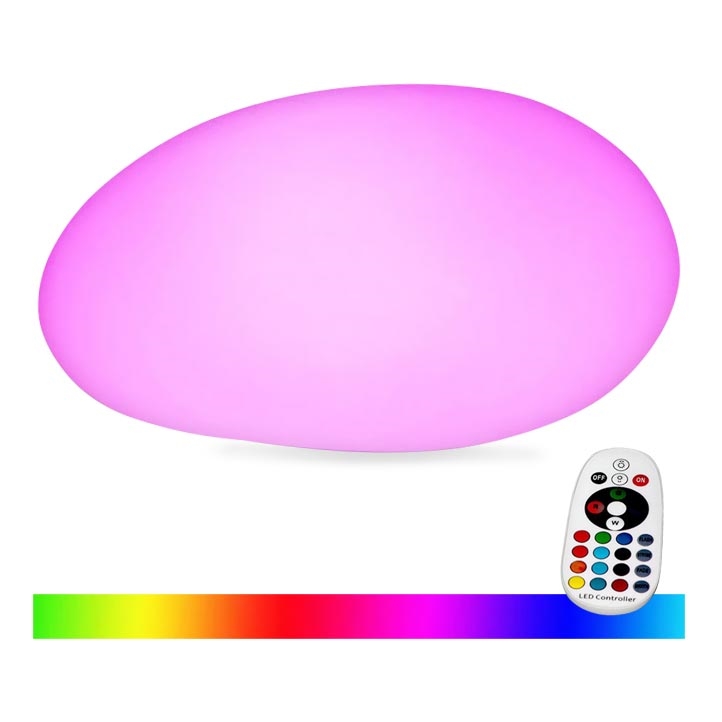 LED RGB Prigušiva vanjska lampa LED/1W/230V 28cm IP67 + DU