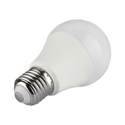 LED RGB Prigušiva žarulja A60 E27/8,5W/230V 4000K + daljinski upravljač