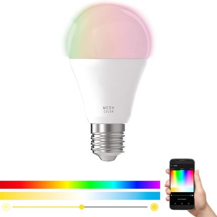 LED RGB Prigušiva žarulja CONNECT E27/9W - Eglo