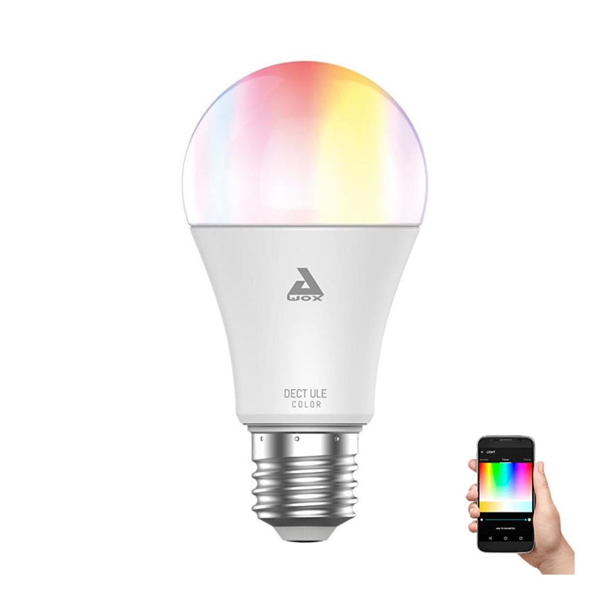 LED RGB Prigušiva žarulja CONNECT E27/9W - Eglo