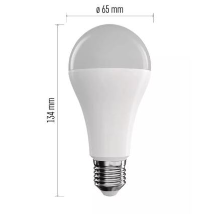 LED RGB Prigušiva žarulja GoSmart A65 E27/14W/230V 2700-6500K Tuya