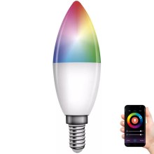 LED RGB Prigušiva žarulja GoSmart E14/4,8W/230V 2700-6500K Tuya