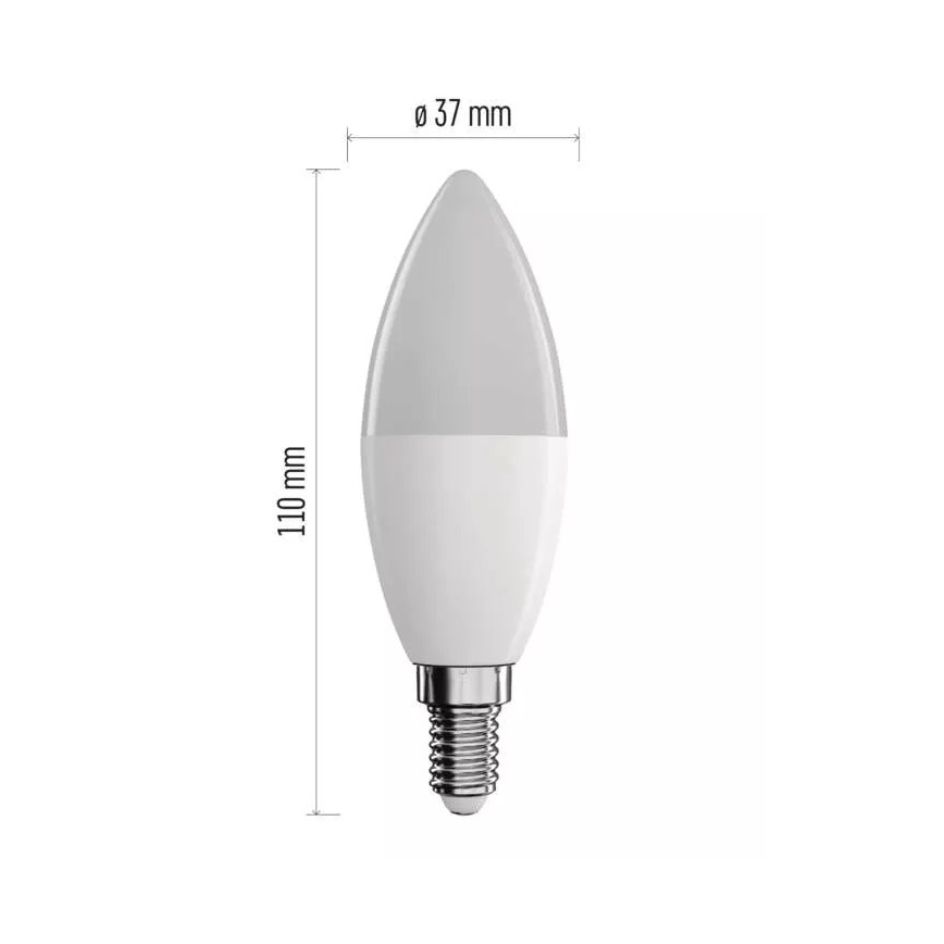 LED RGB Prigušiva žarulja GoSmart E14/4,8W/230V 2700-6500K Tuya