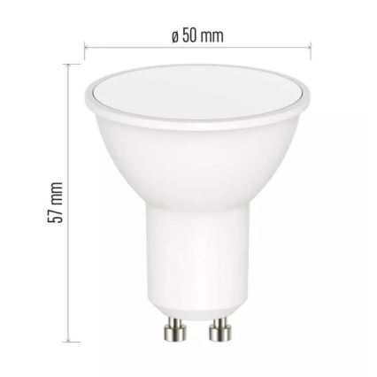 LED RGB Prigušiva žarulja GoSmart MR16 GU10/4,8W/230V 2700-6500K Tuya