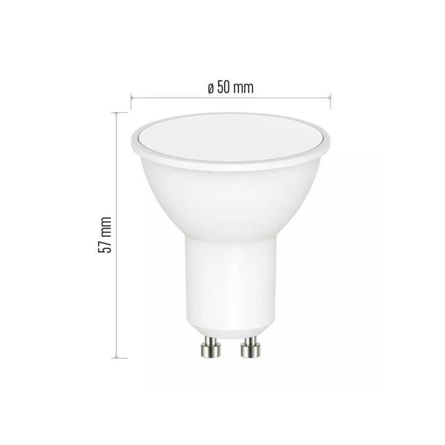 LED RGB Prigušiva žarulja GoSmart MR16 GU10/4,8W/230V 2700-6500K Tuya