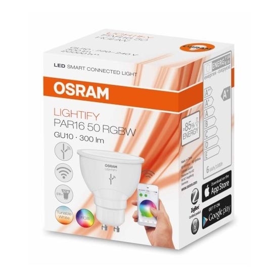 LED RGB Prigušiva žarulja LIGHTIFY GU10/6W/230V 2700-6500K - Osram