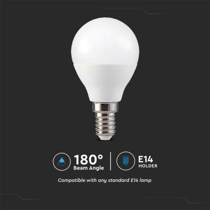 LED RGB Prigušiva žarulja P45 E14/4,8W/230V 3000K + daljinski upravljač