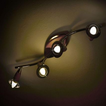 LED RGB prigušivačka žarulja E14/3,5W/230V 6400K + daljinski upravljač