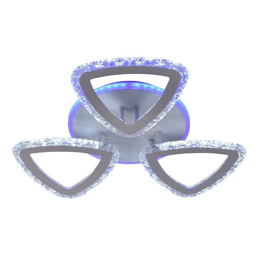 LED RGB Prigušivi nadgradni luster LED/45W/230V 3000-6500K + daljinski upravljač
