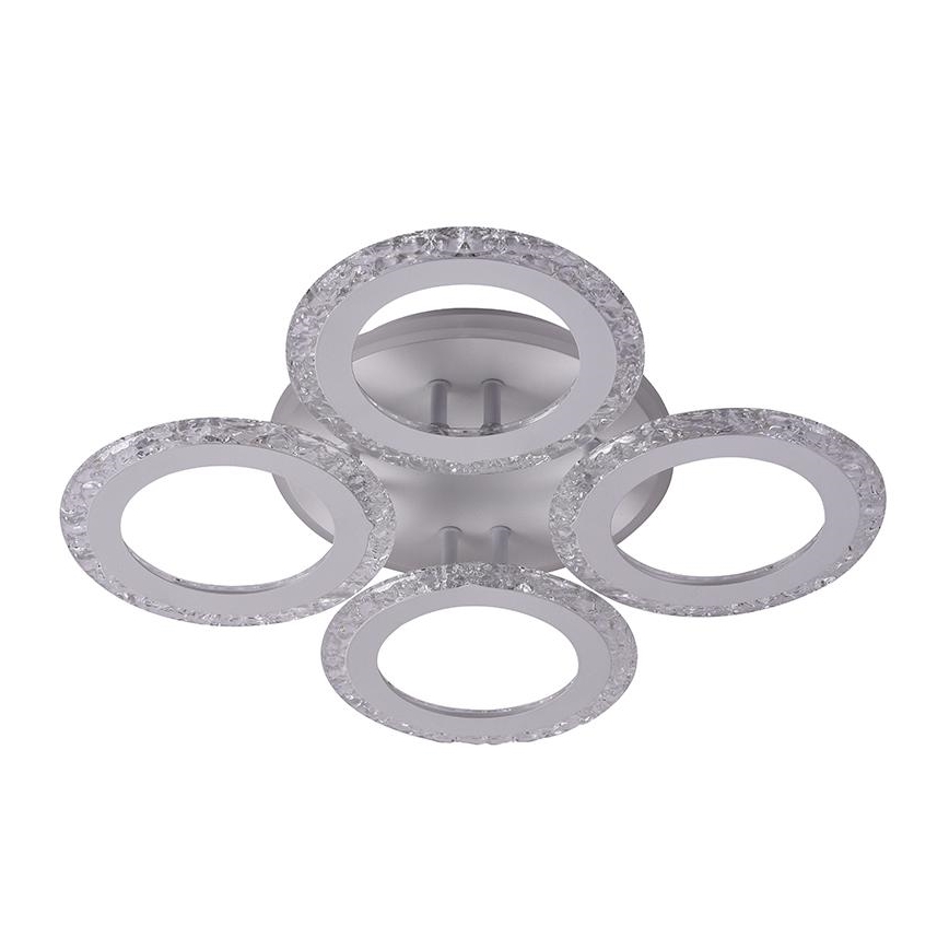 LED RGB Prigušivi nadgradni luster LED/55W/230V 3000-6500K + daljinski upravljač