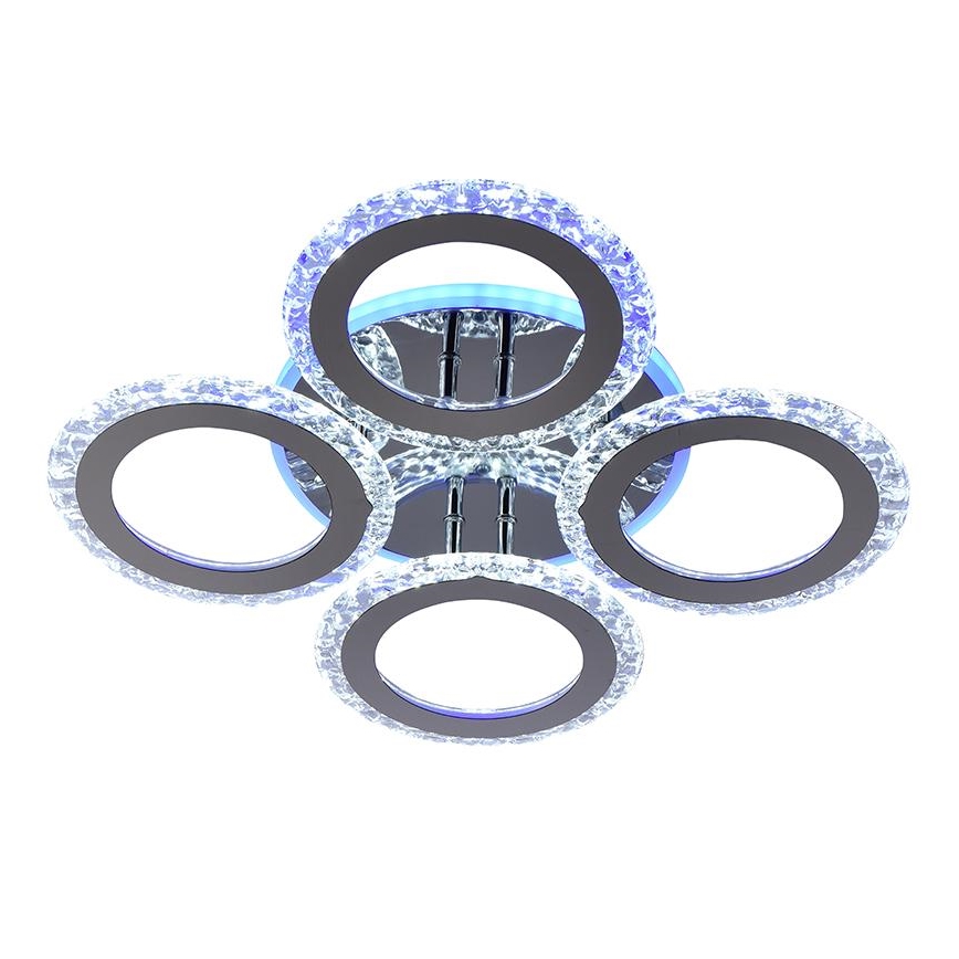 LED RGB Prigušivi nadgradni luster LED/55W/230V 3000-6500K + daljinski upravljač